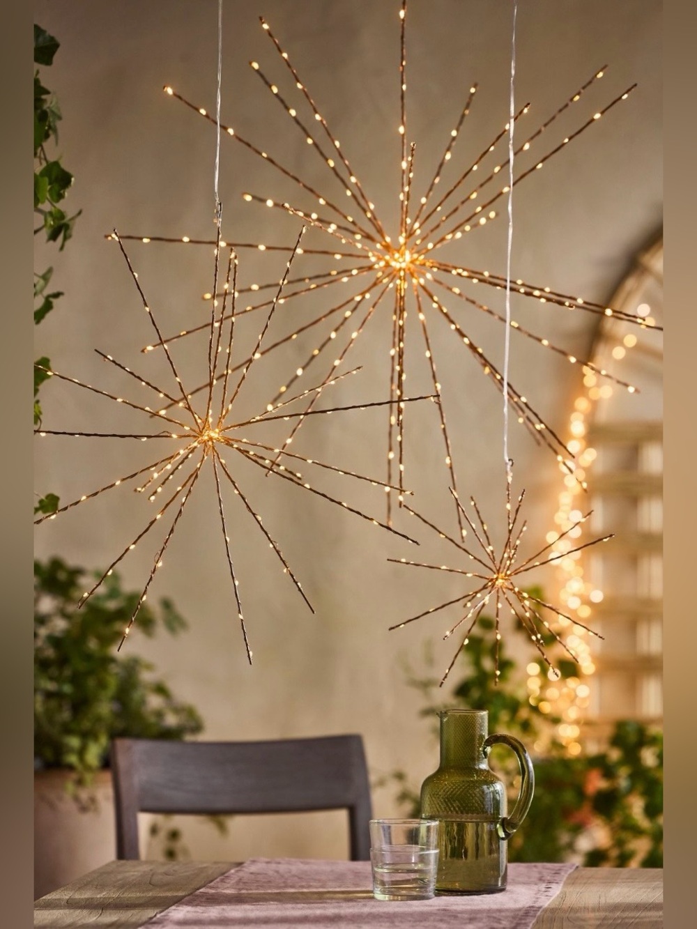 Anthropologie Stargazer Supernova Hanging Light NIB